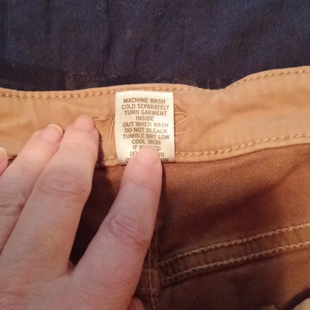 -- Cache light Brown  Pants - Picture 8 of 9